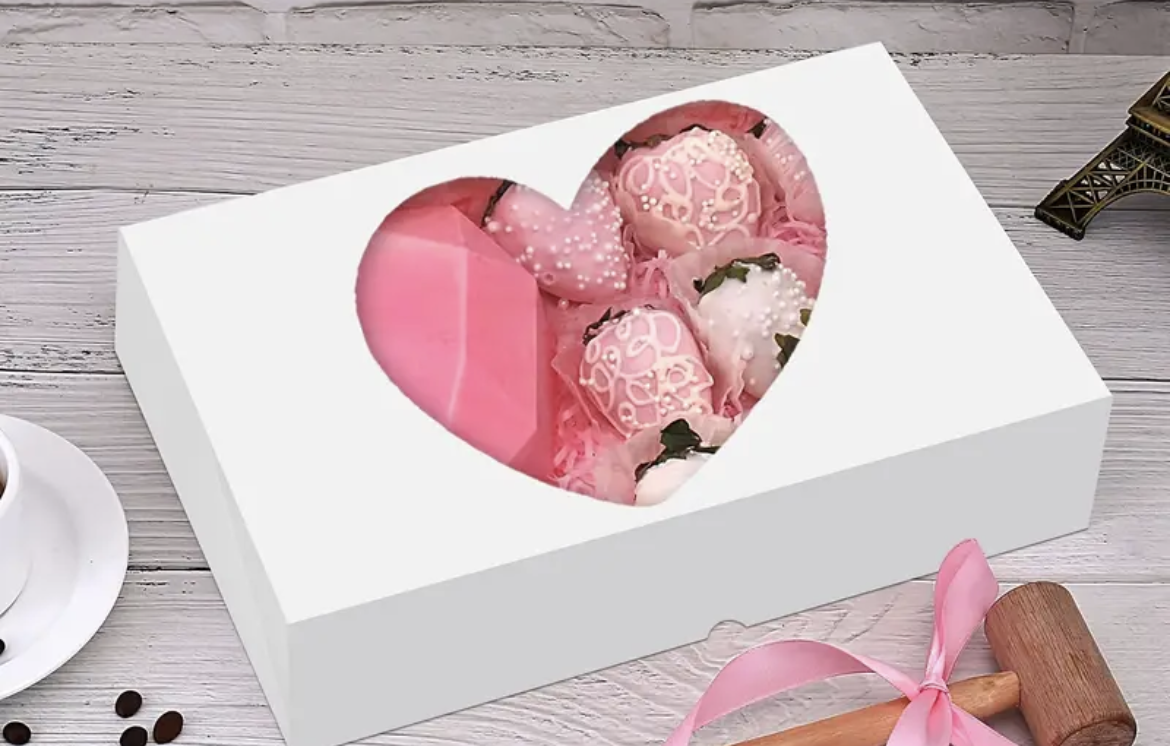 Valentine's Box - Large White